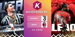 Soi kèo Juventus vs Milan - Serie A, 07/09/2026