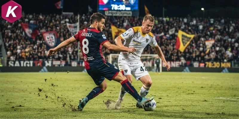 Toàn cảnh trận đấu Cagliari vs Lecce