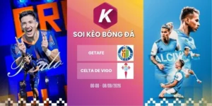 Tỷ lệ kèo Getafe vs Celta de Vigo - La Liga, 08/09/2026